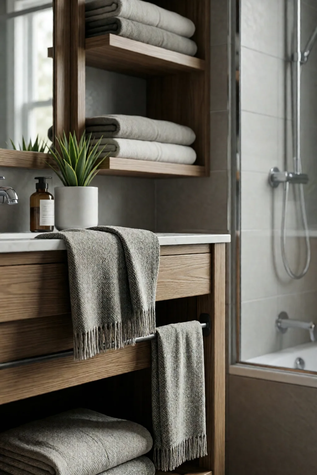bathroom storage ideas creative space