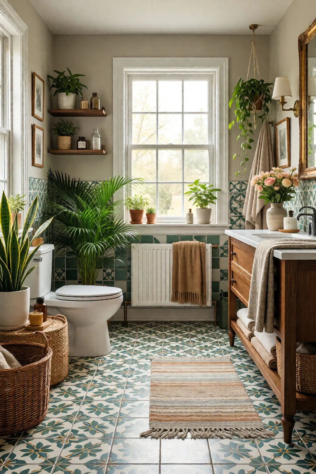 bathroom tile ideas floor and walls