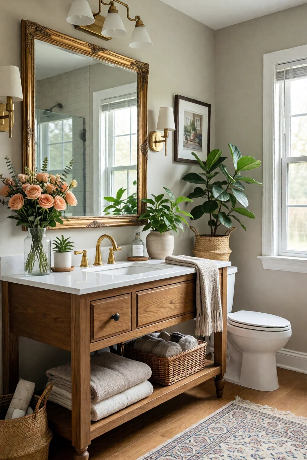 bathroom vanity ideas modern and rustic