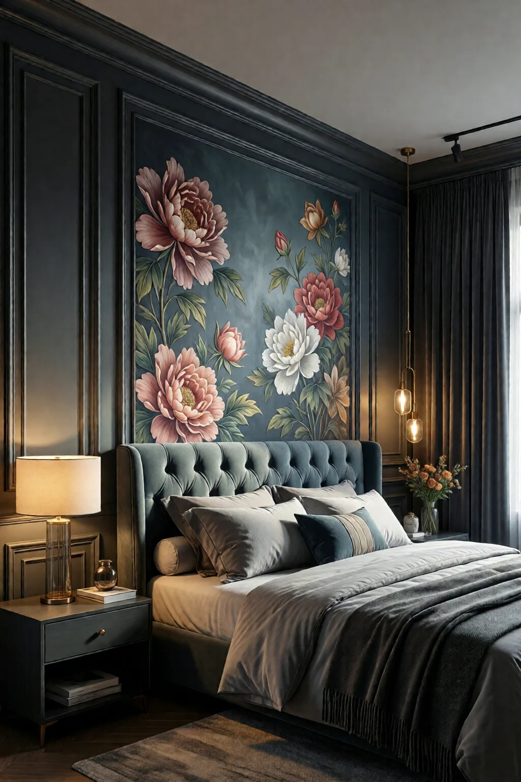 bedroom accent wall paint ideas