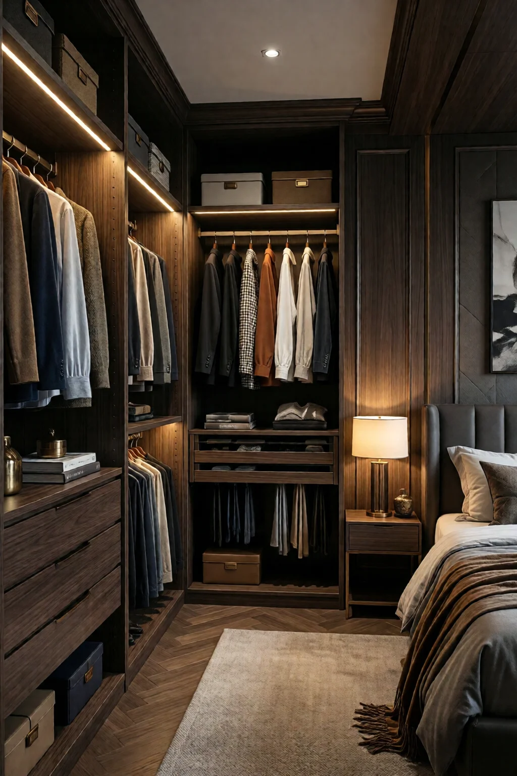 bedroom closet organization ideas