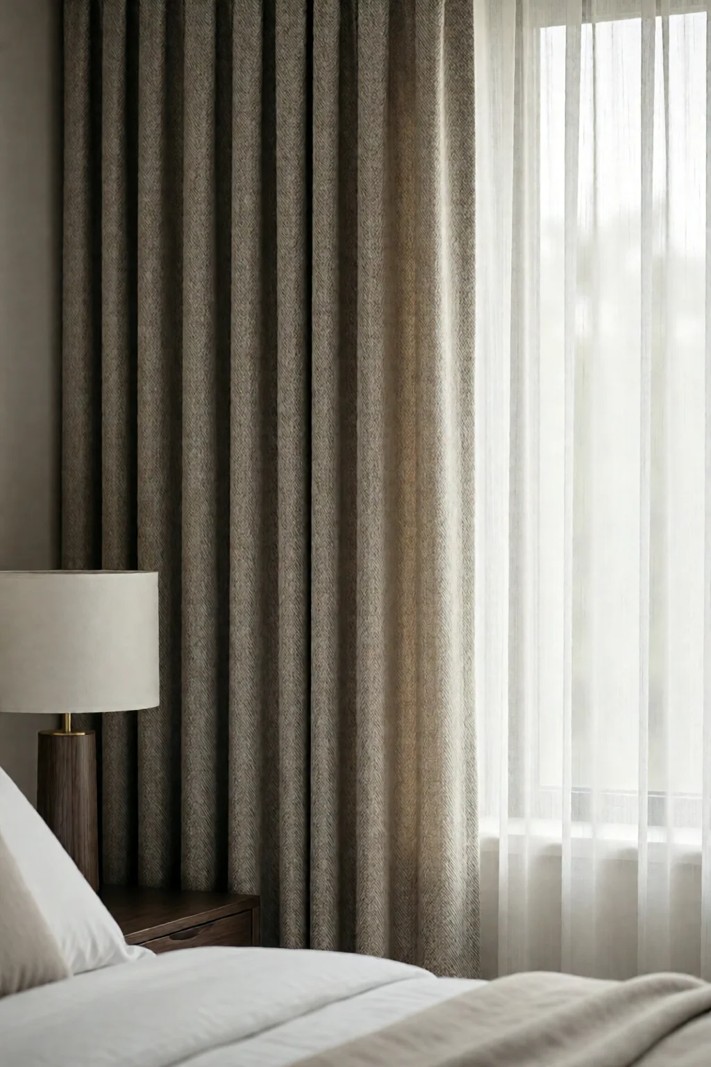 bedroom curtain ideas light and privacy