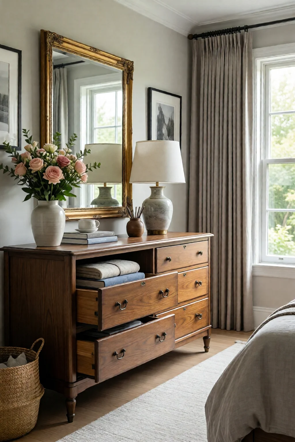 bedroom dresser styling and organizing - professional guide and tips