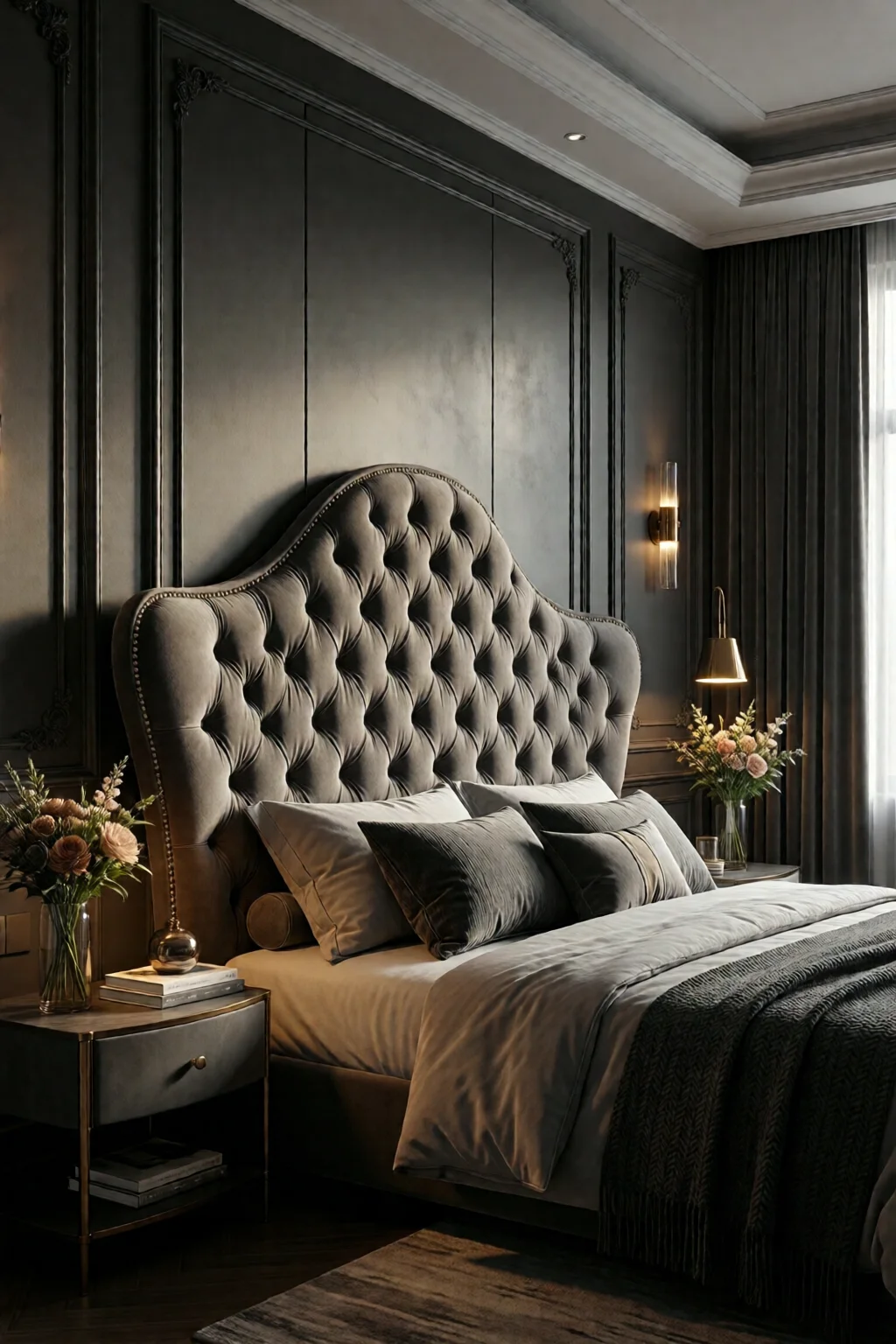 bedroom headboard ideas DIY and bought