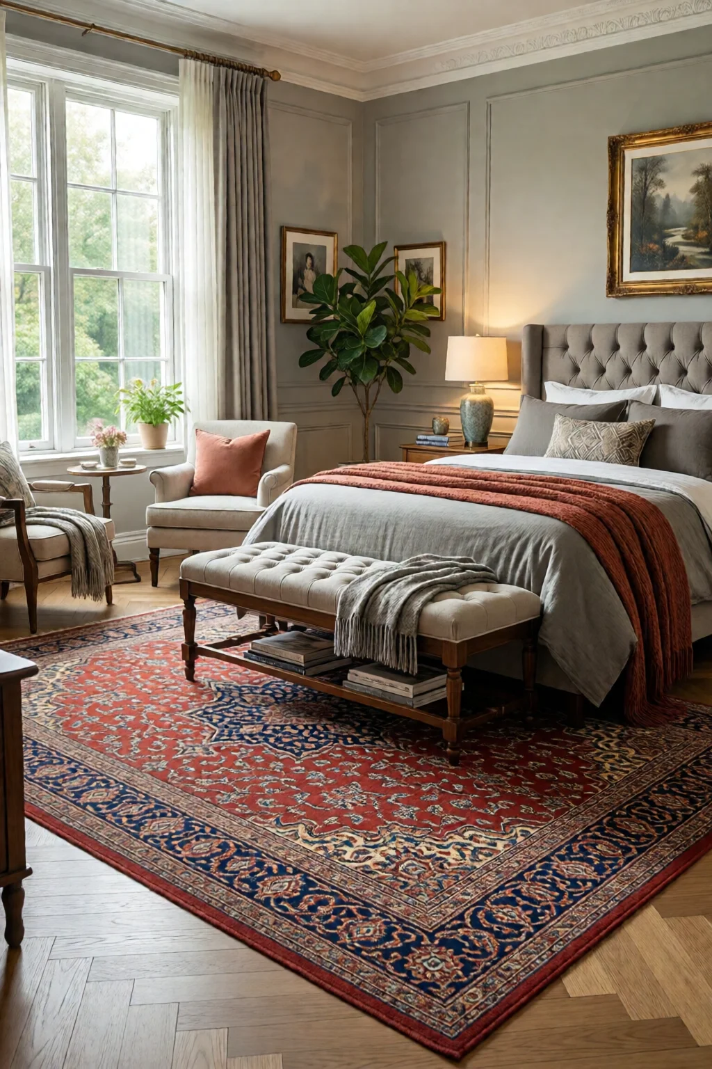 bedroom rug placement ideas and sizes - professional guide and tips
