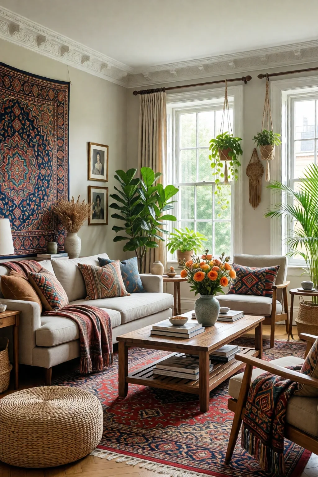 bohemian living room decor ideas - professional guide and tips