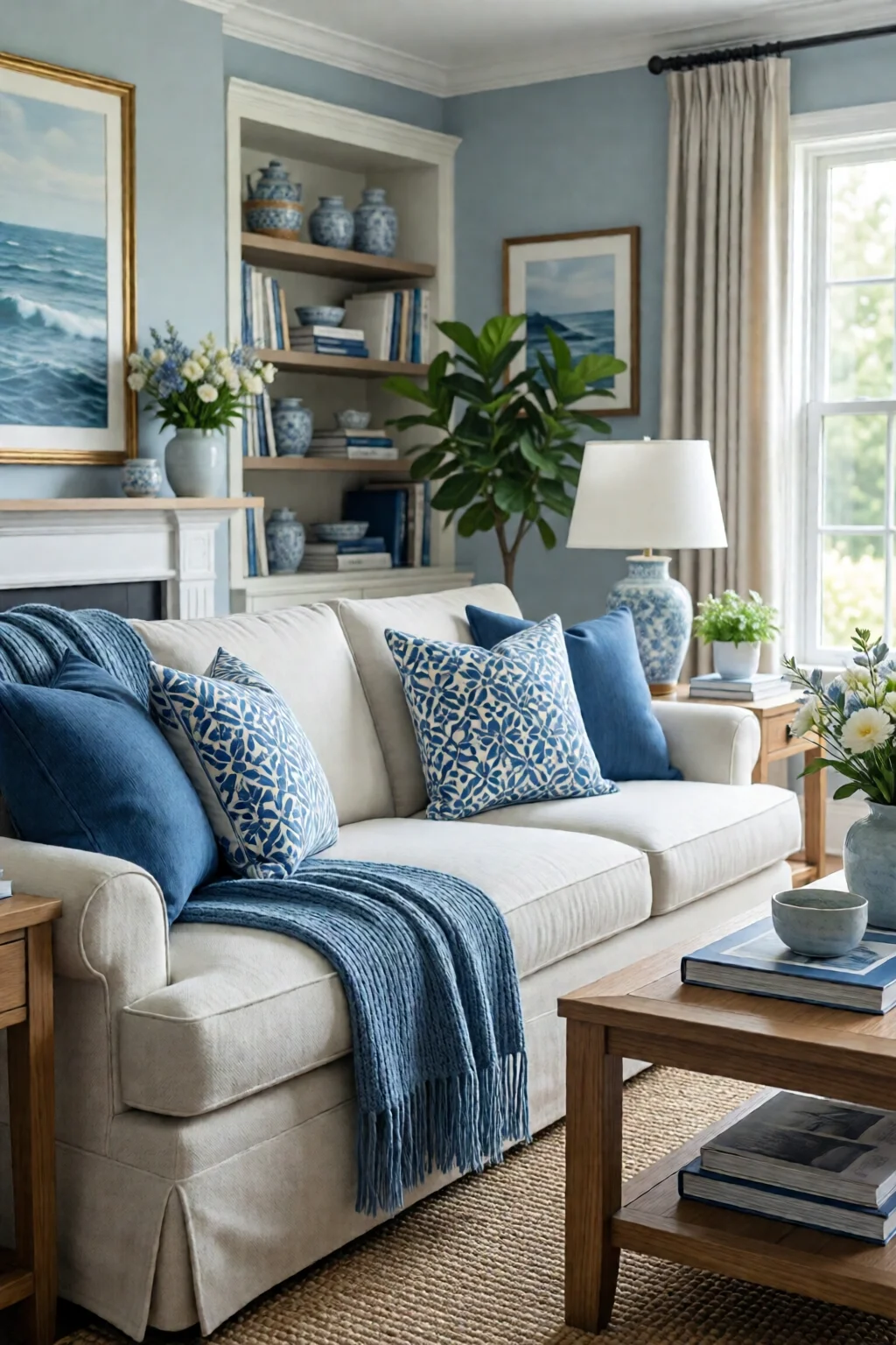 coastal living room decor ideas