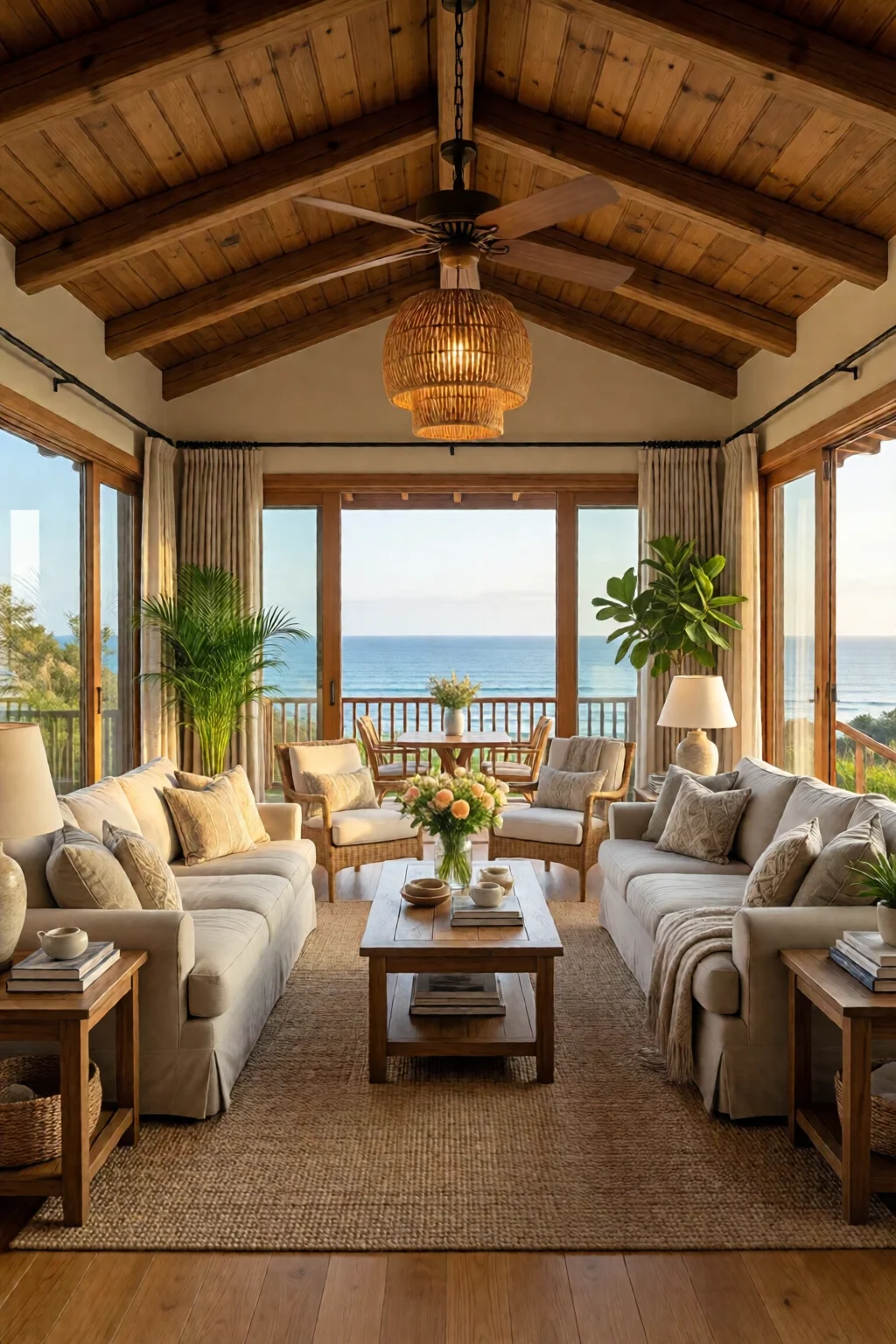coastal living room decor ideas