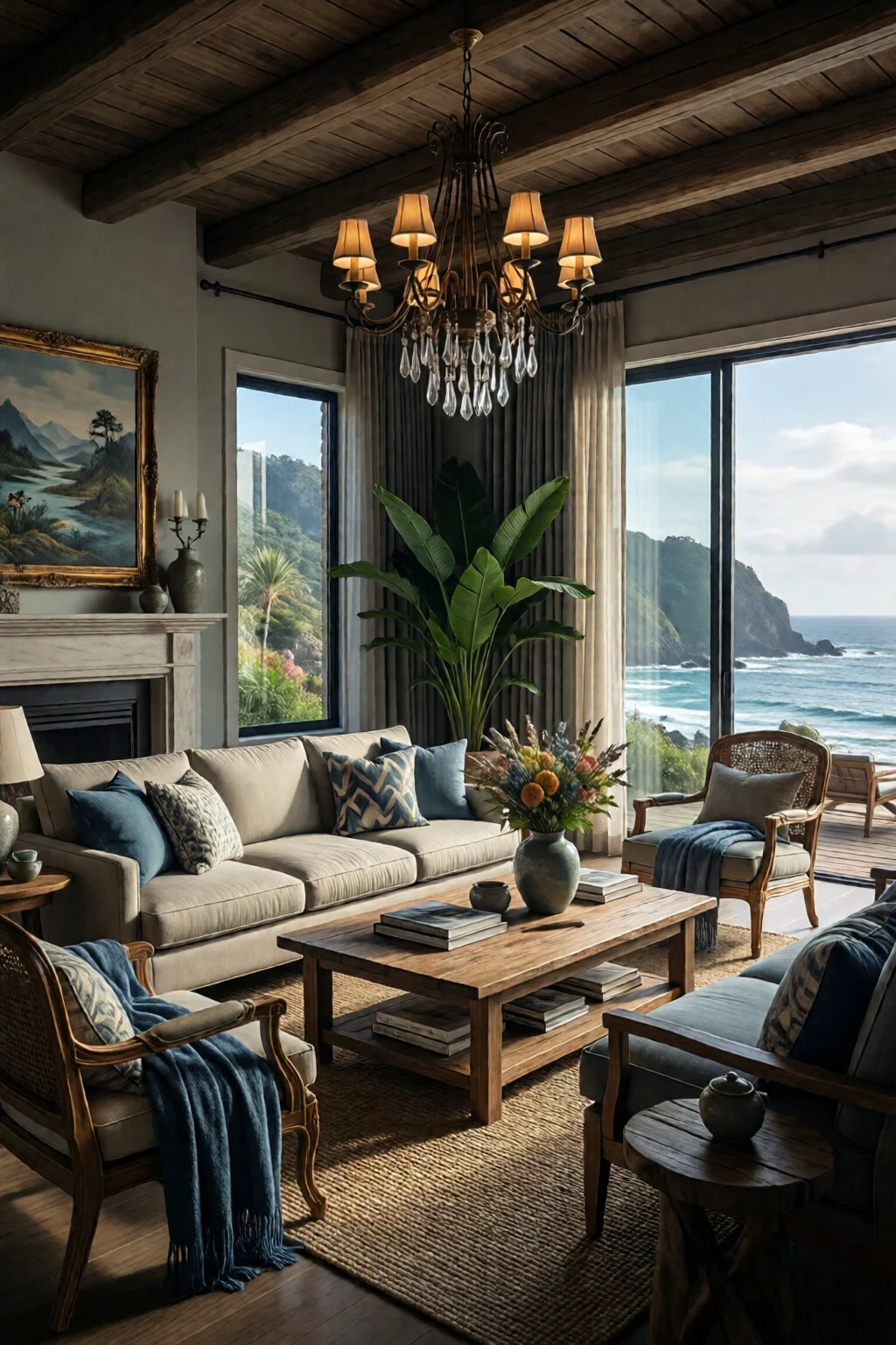 coastal living room decor ideas