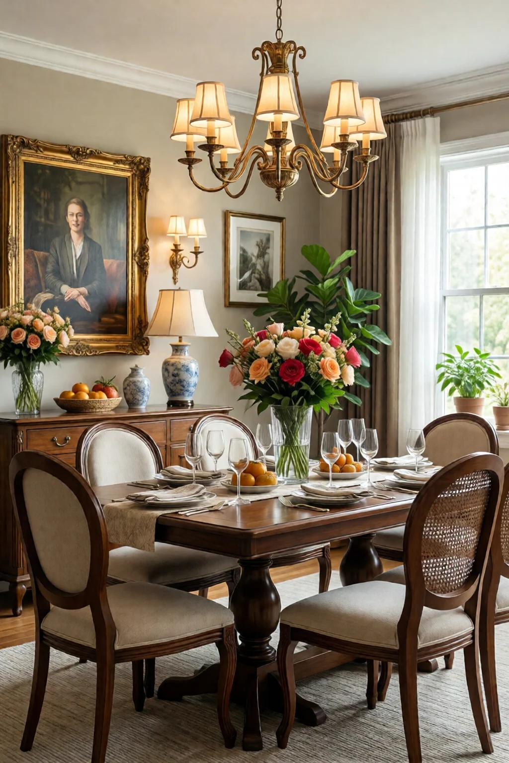 dining room decorating ideas elegant