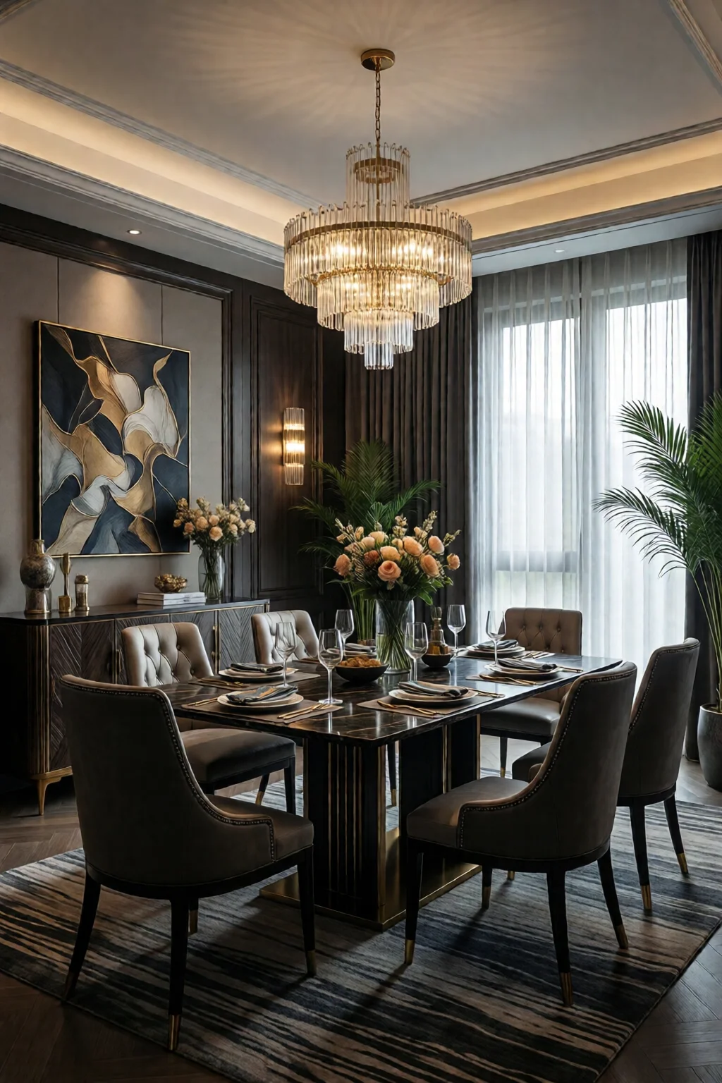 dining room decorating ideas elegant