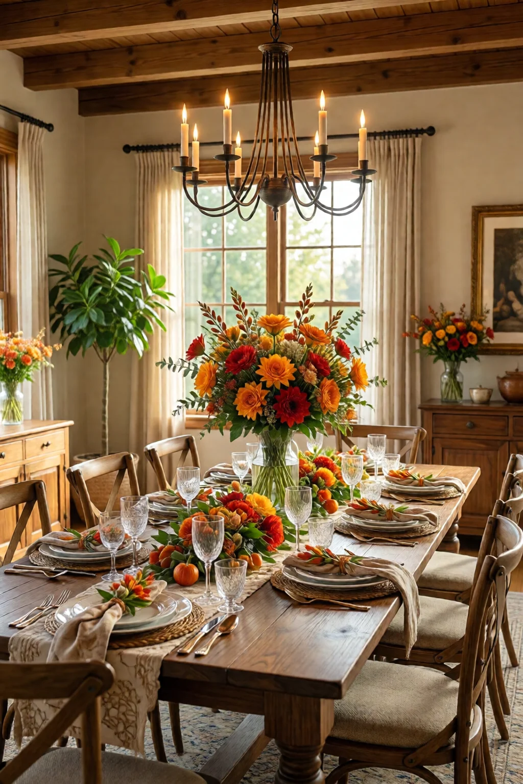 dining table centerpiece ideas seasonal