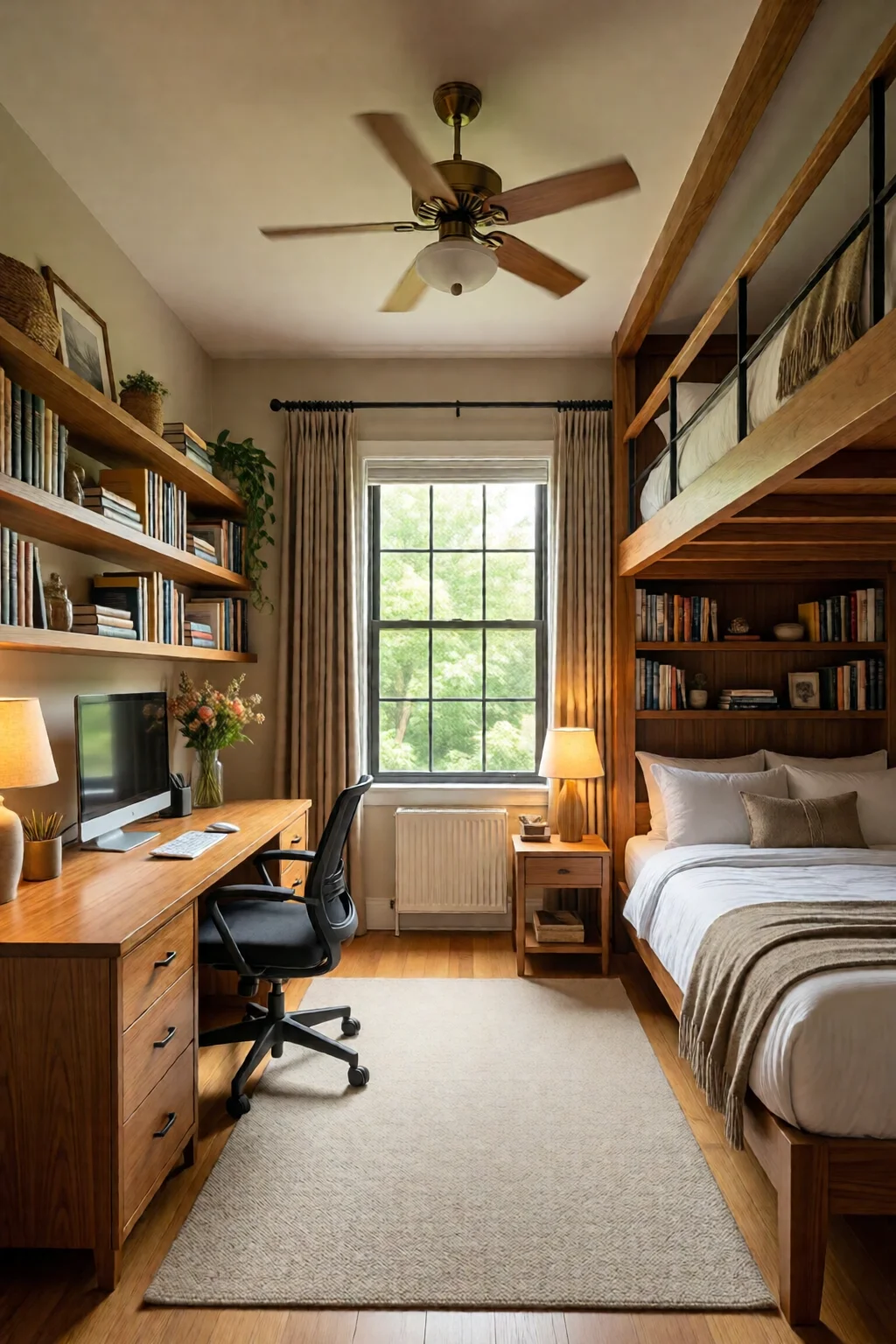 dual purpose home office guest room