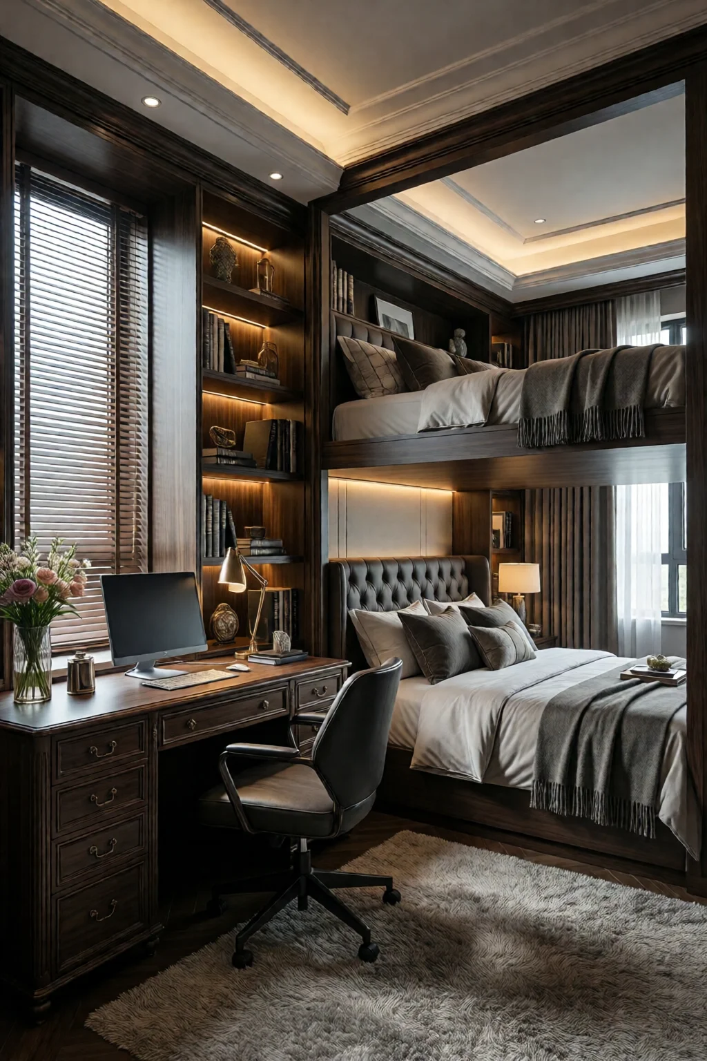 dual purpose home office guest room