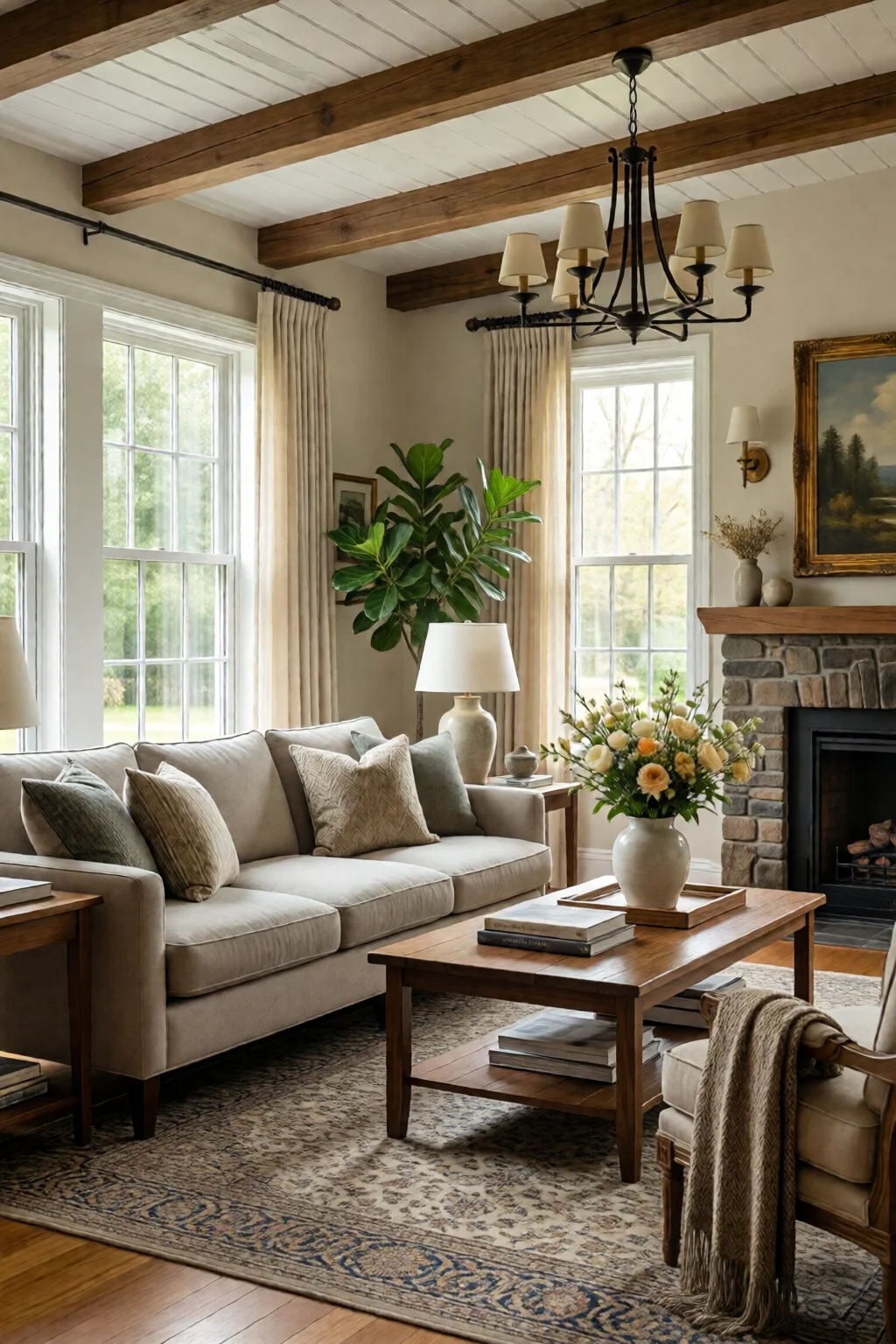 farmhouse living room decor ideas - professional guide and tips