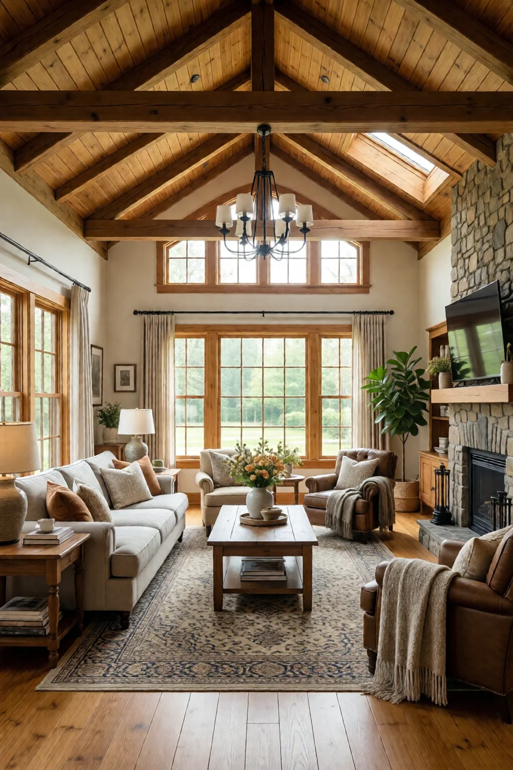 farmhouse living room decor ideas