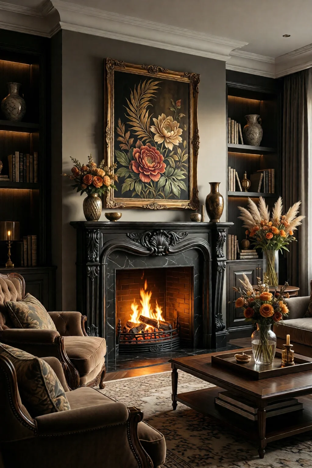 fireplace decor ideas for living room
