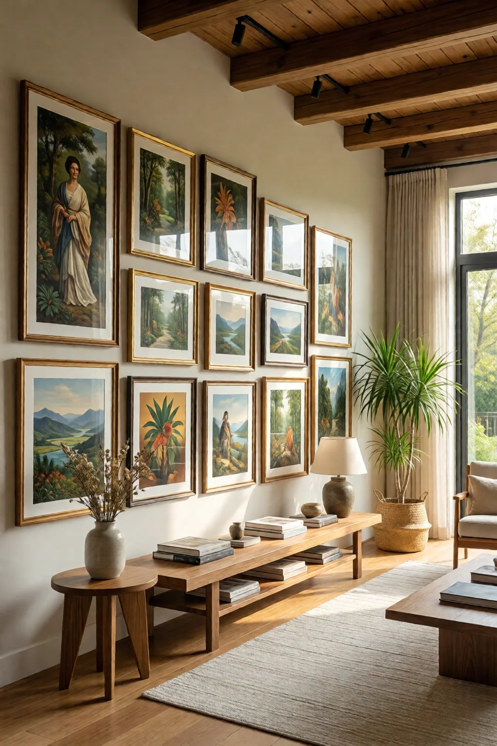 gallery wall ideas for living room