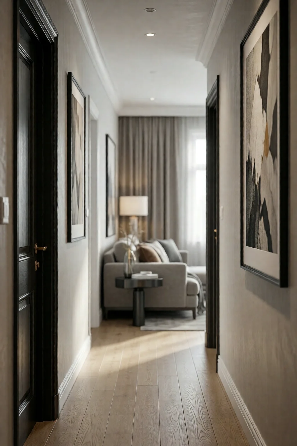 hallway decorating ideas narrow spaces