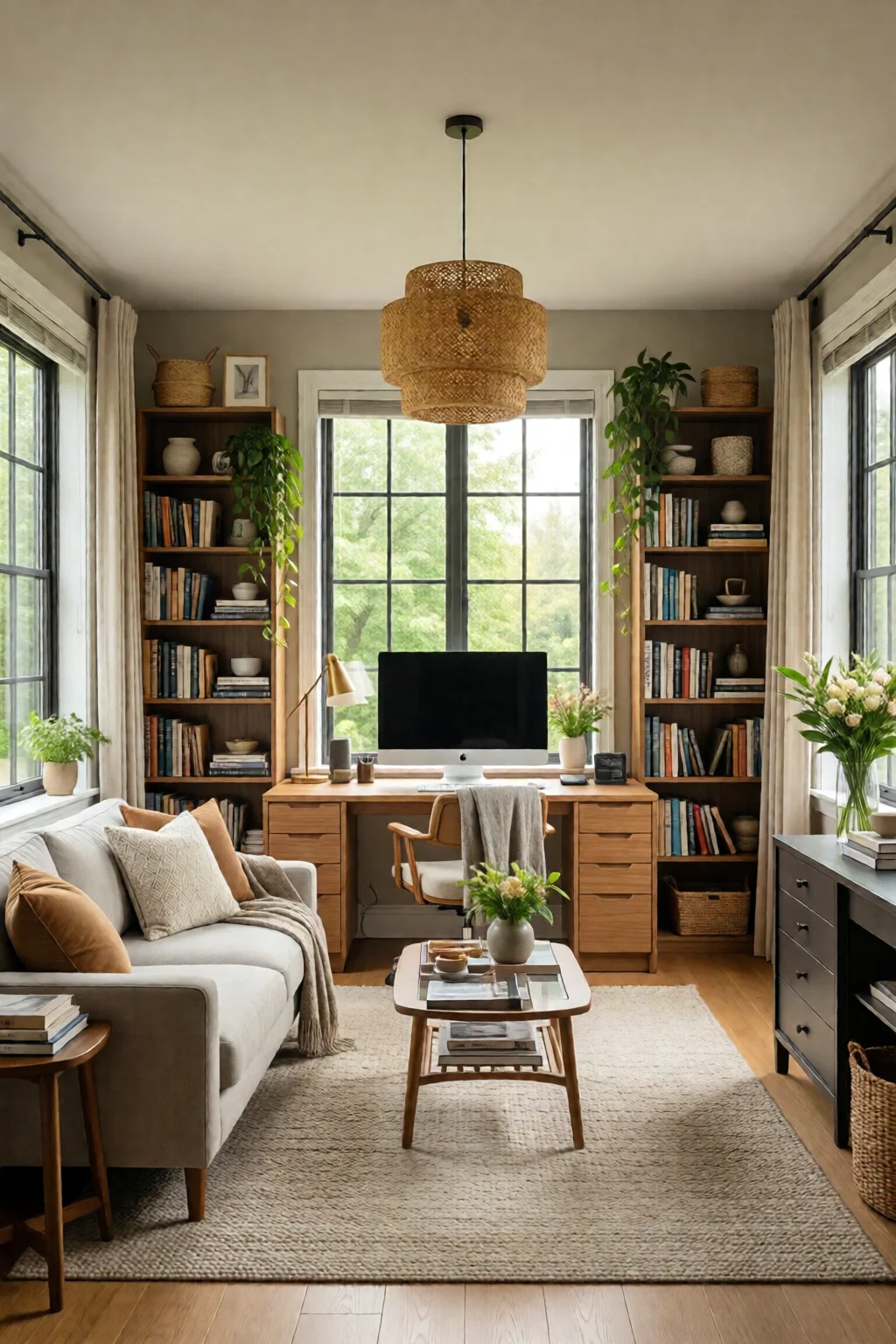 home office color ideas focus calm