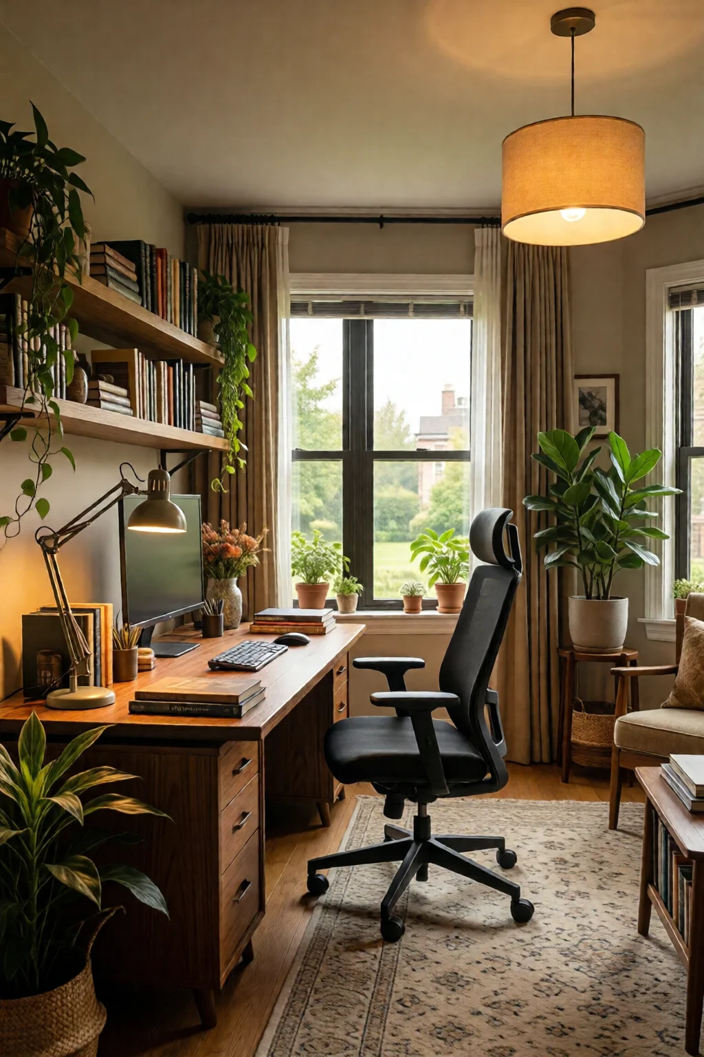 home office lighting ideas task light