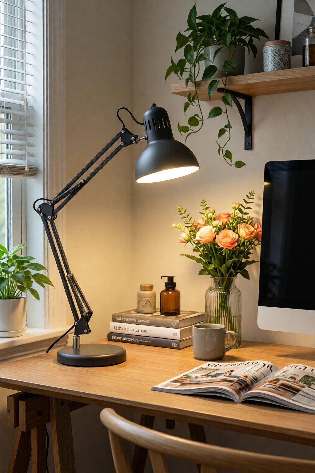 home office lighting ideas task light