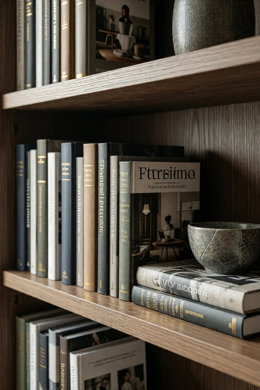 how to style a bookshelf like a pro