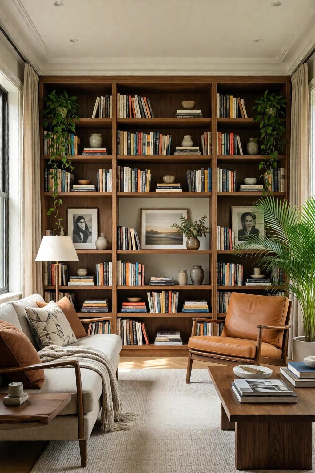 how to style a bookshelf like a pro