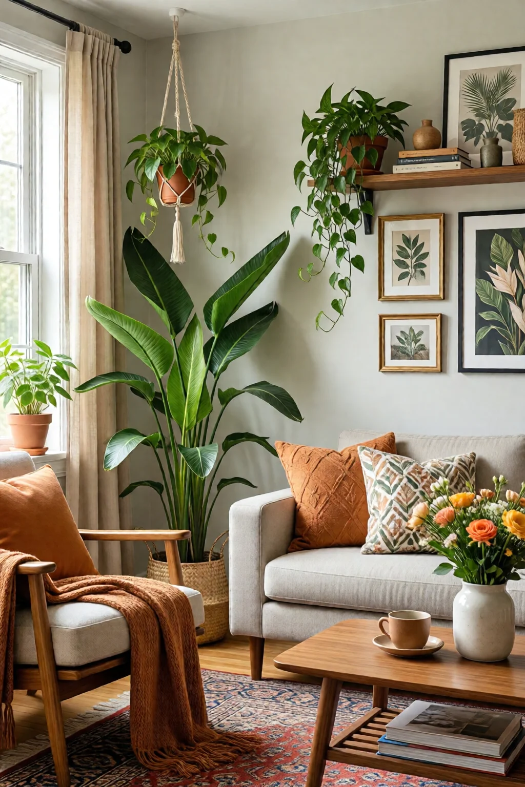 indoor plant decor ideas for rooms