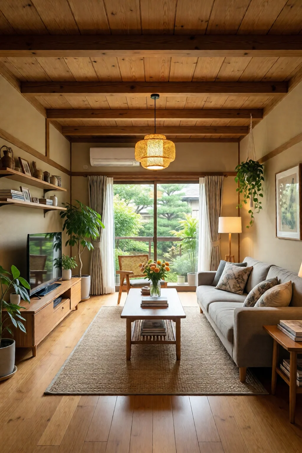 japandi living room design ideas