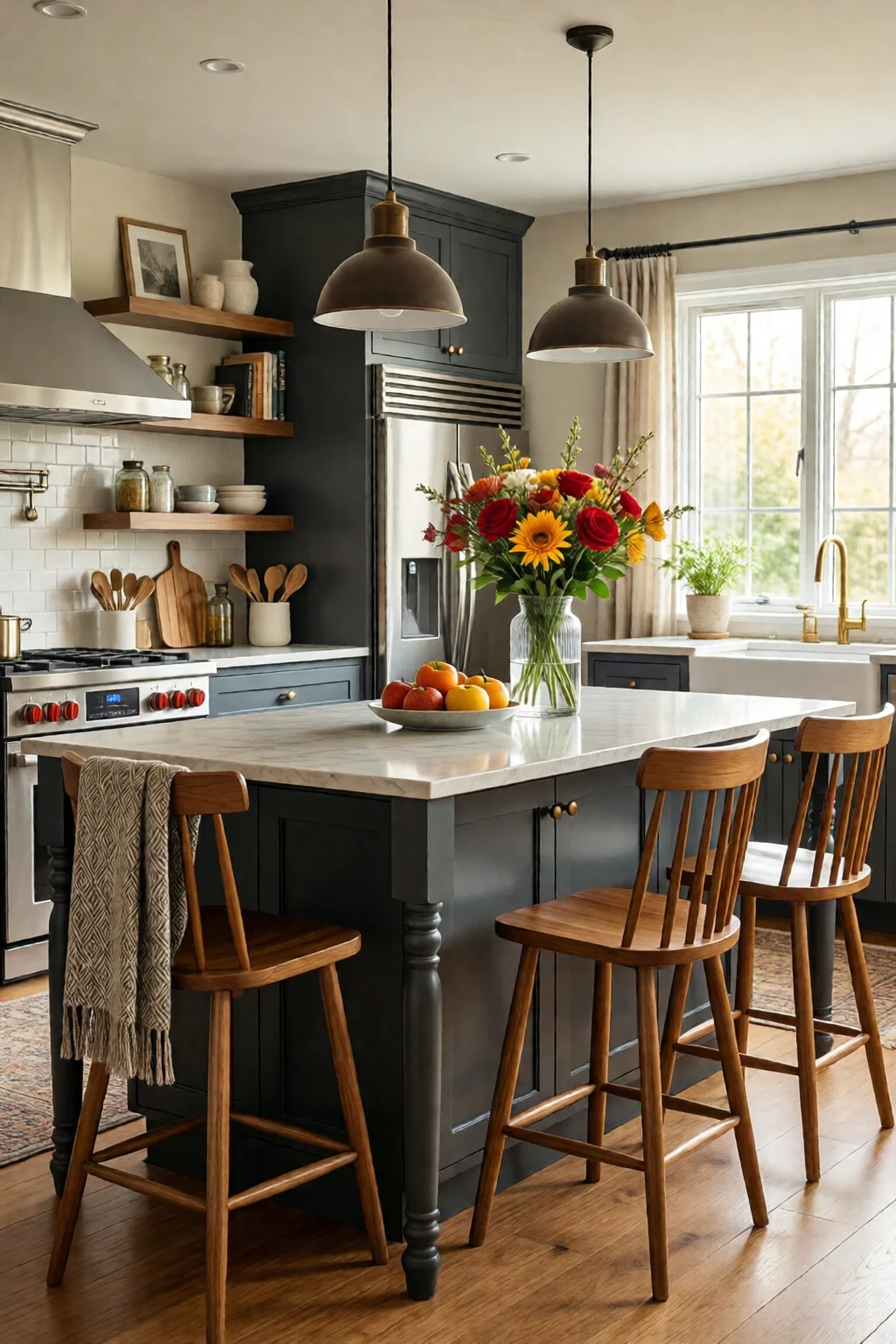 kitchen island ideas with seating