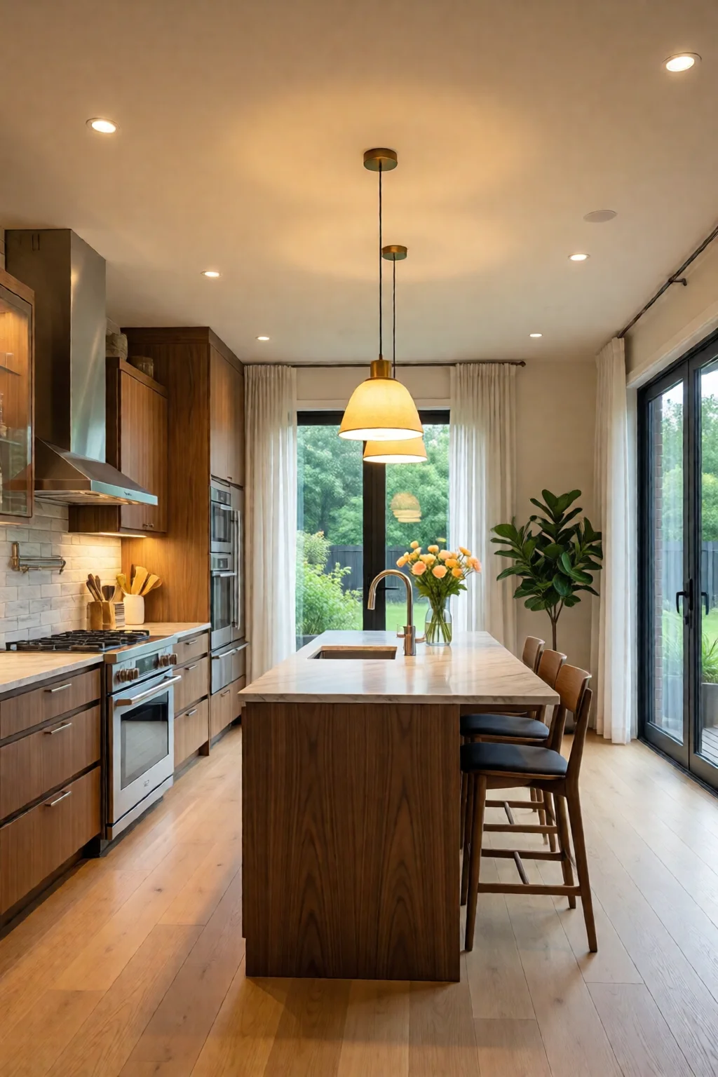 kitchen lighting ideas modern and bright