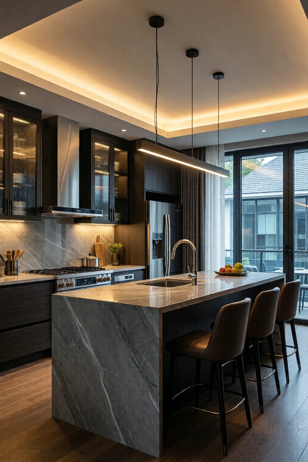 kitchen lighting ideas modern and bright