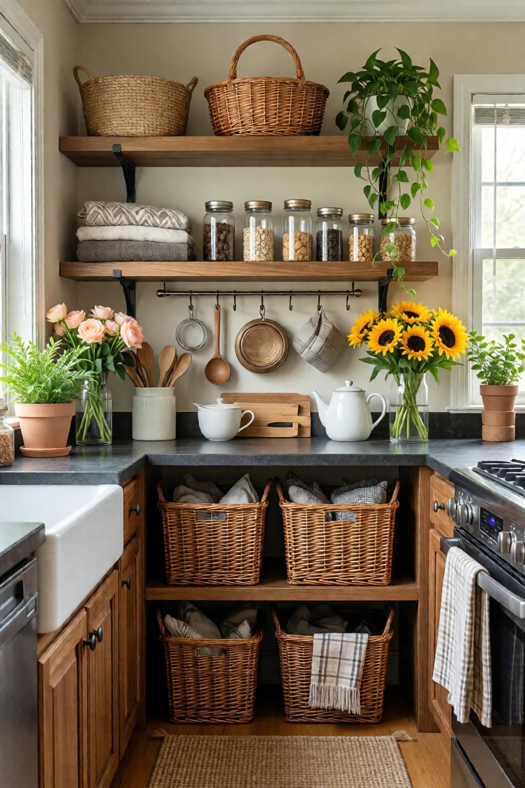 kitchen pantry organization ideas DIY