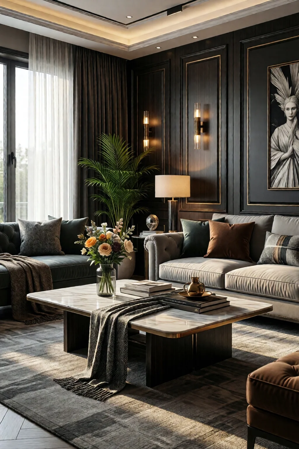 living room coffee table styling ideas