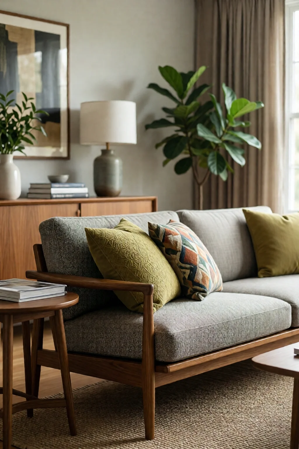 mid century modern living room ideas