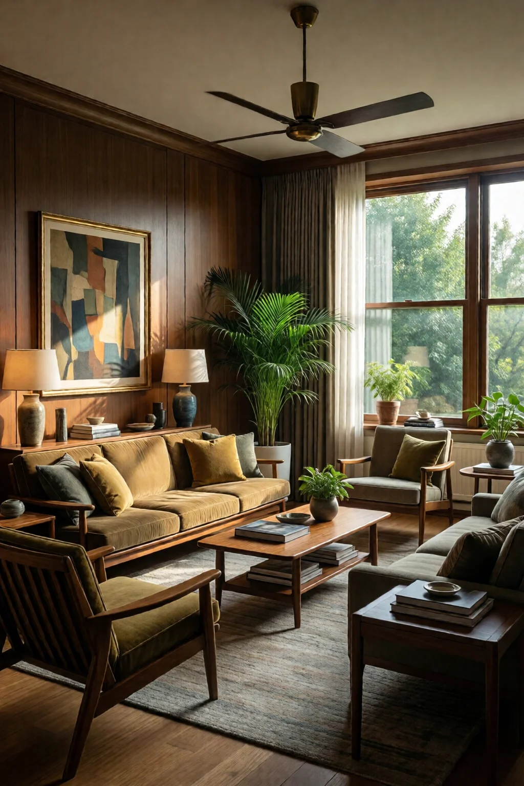 mid century modern living room ideas