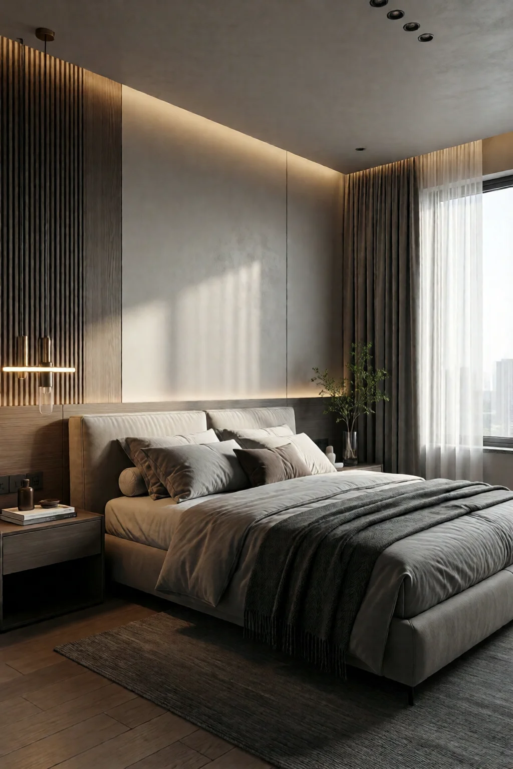 minimalist bedroom design clean simple