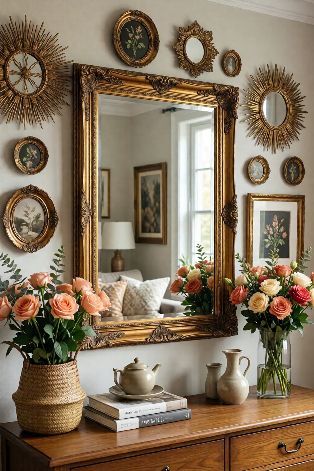 mirror decorating ideas for walls