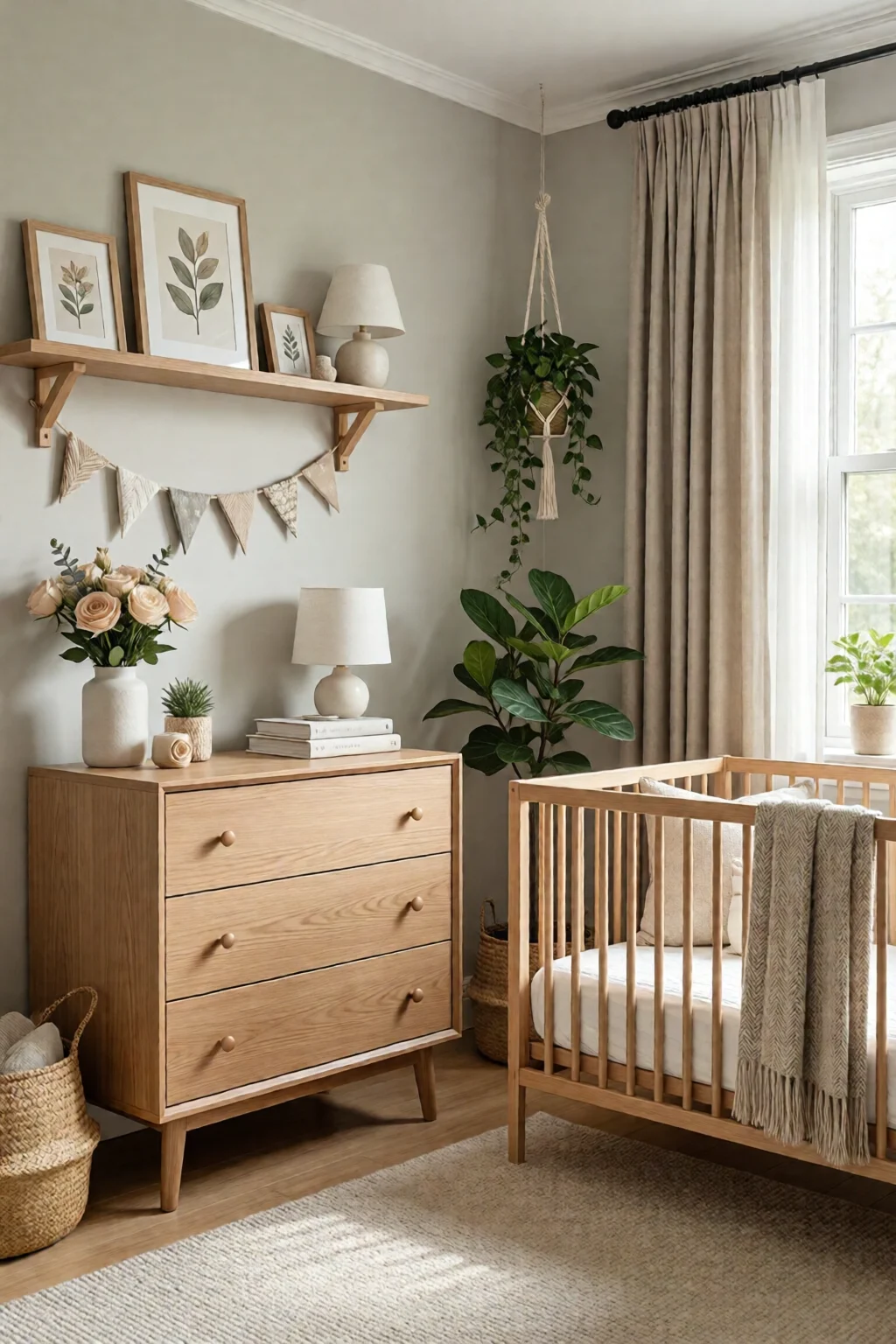 nursery room decor ideas baby neutral