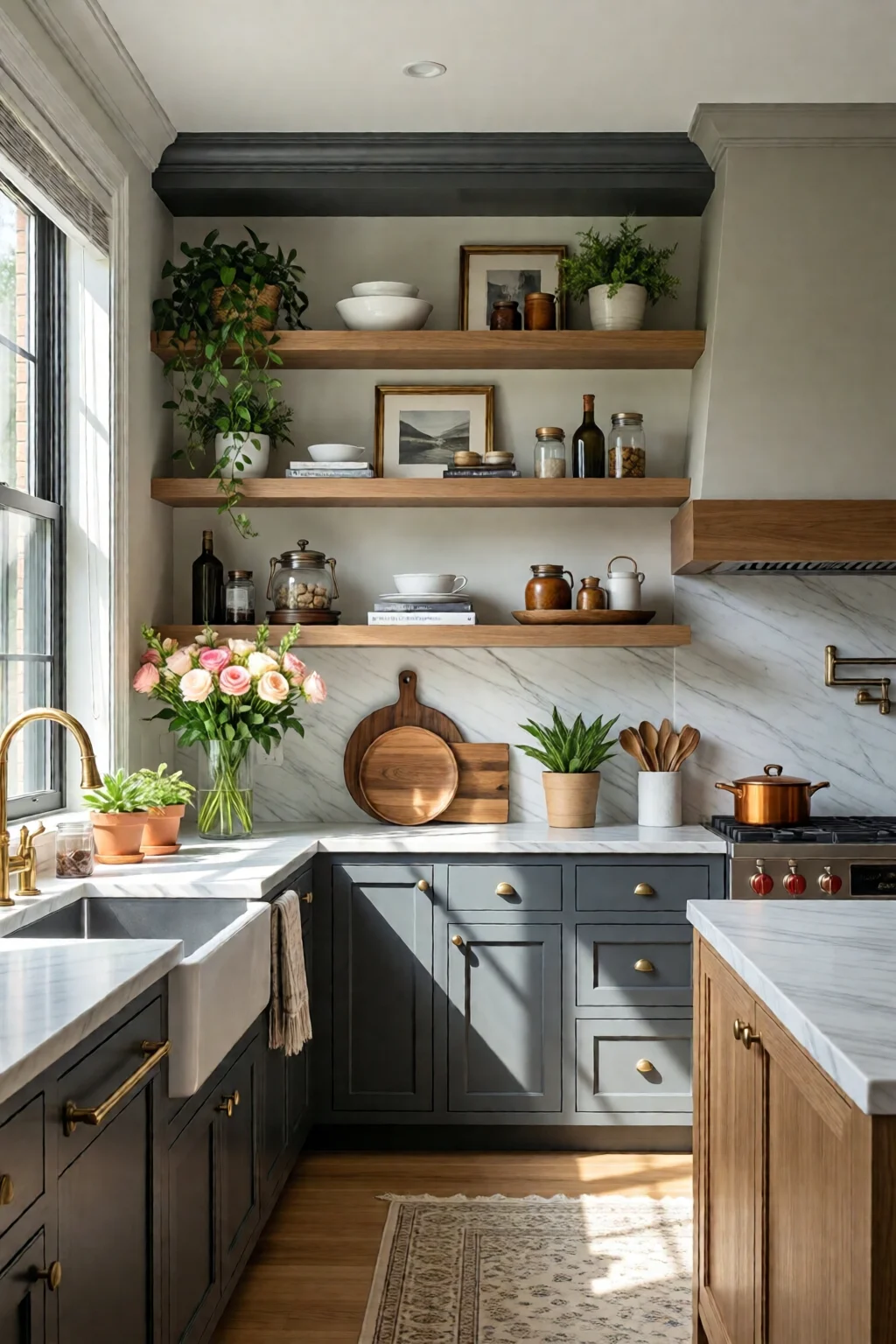 open shelving kitchen ideas styling - professional guide and tips