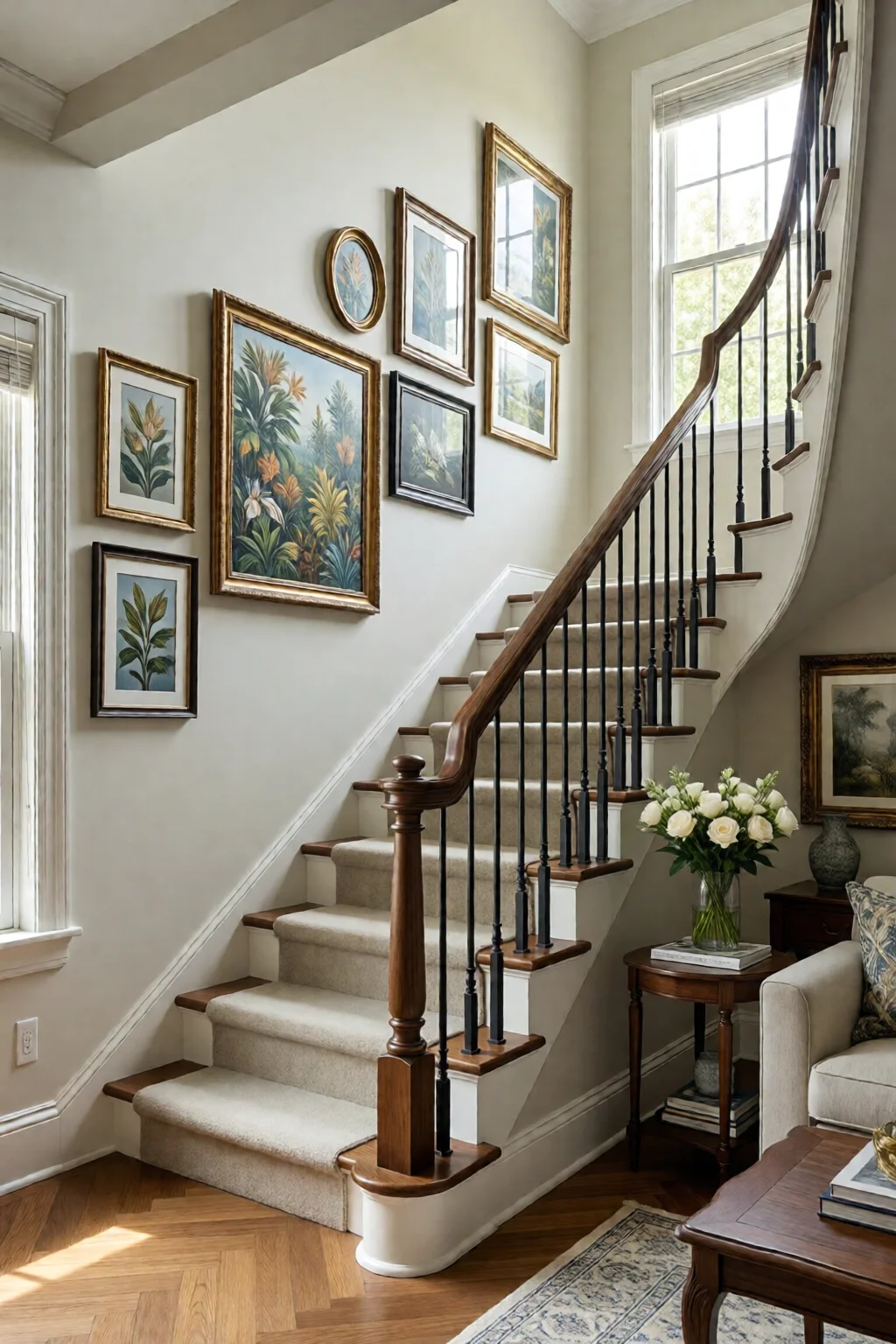 staircase wall decorating ideas - professional guide and tips