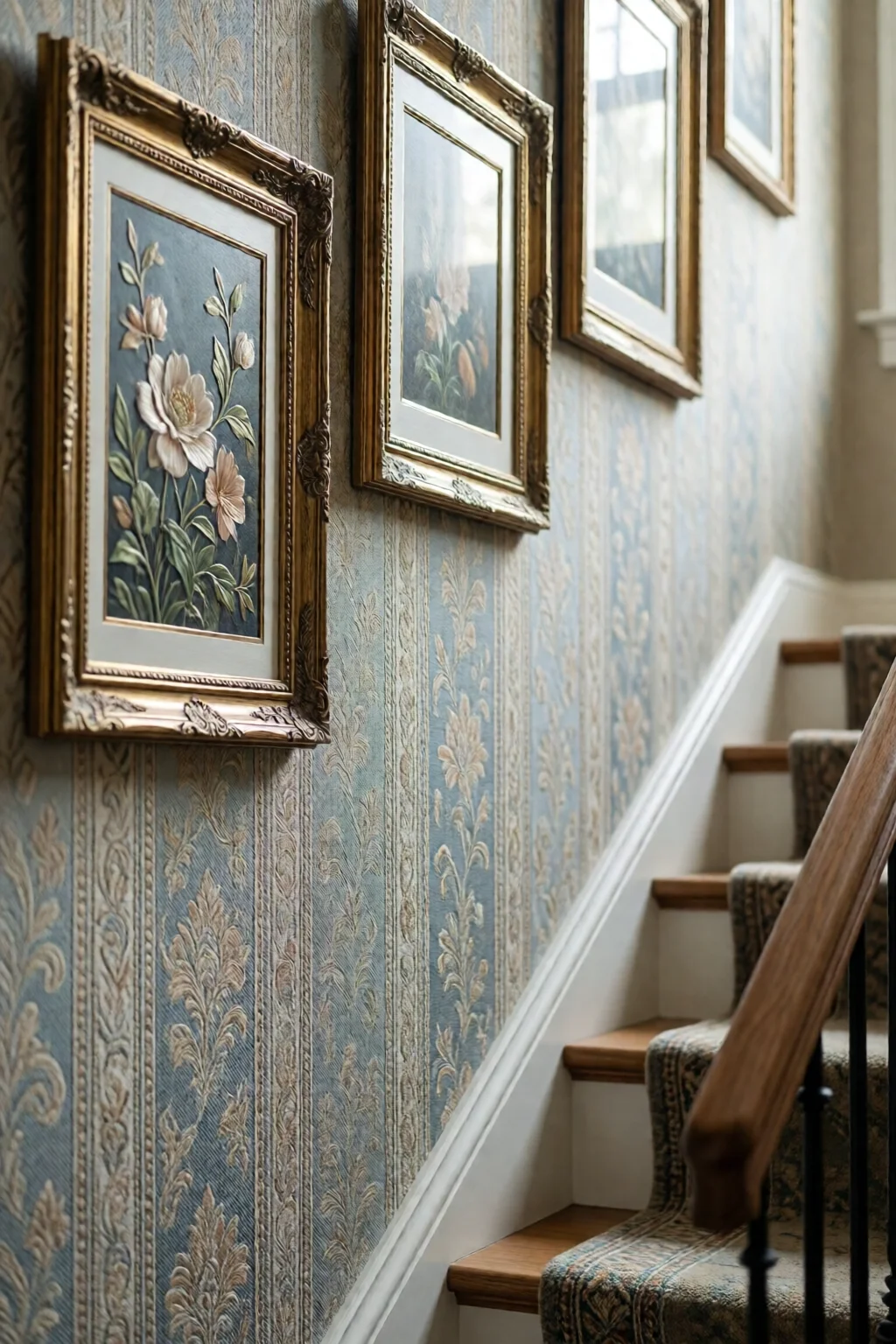 staircase wall decorating ideas