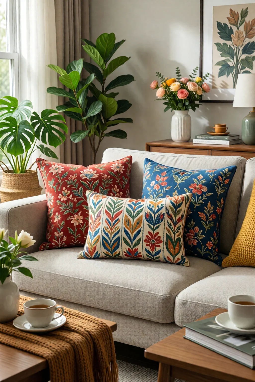 throw pillow ideas for sofas styling