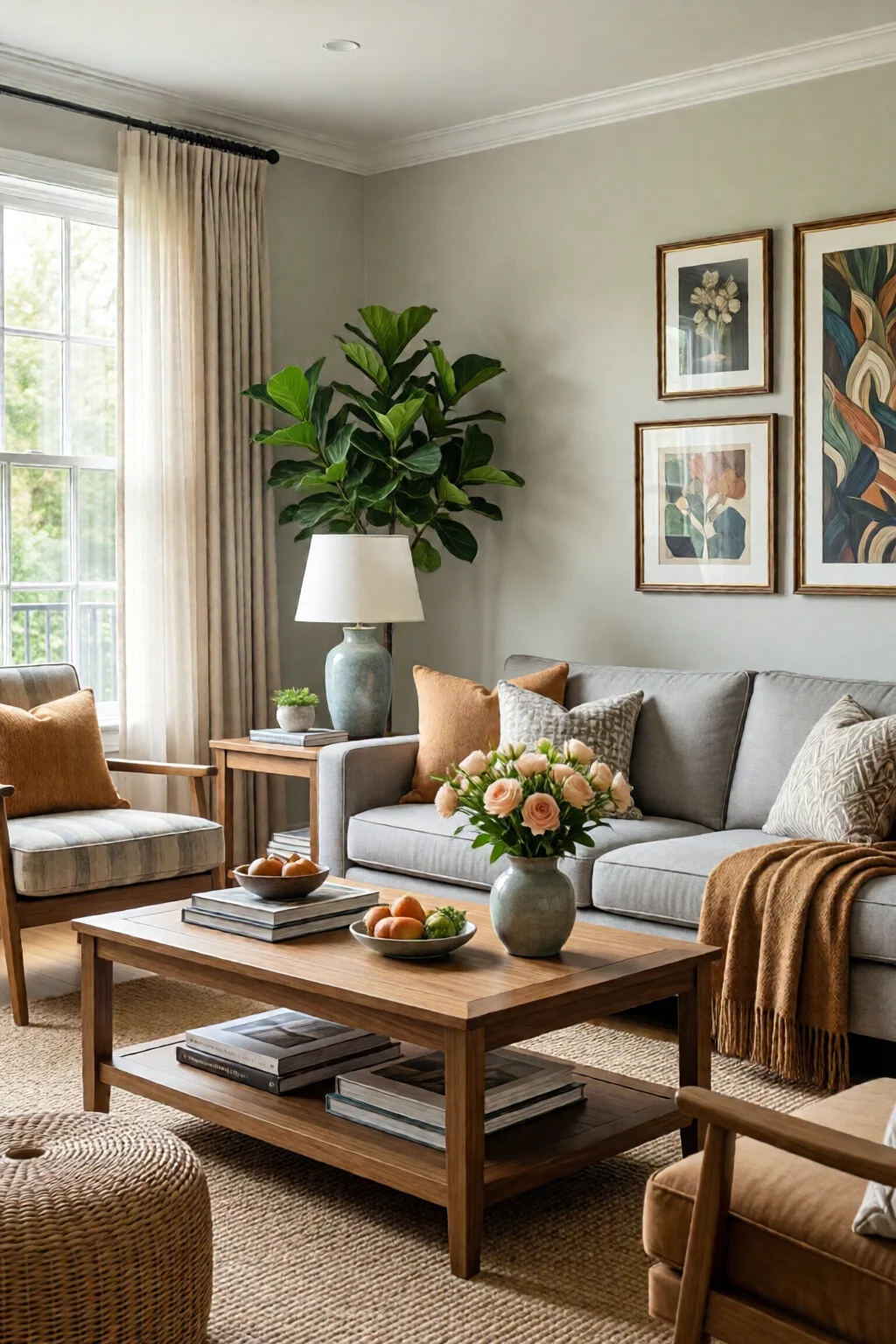 transitional living room design ideas