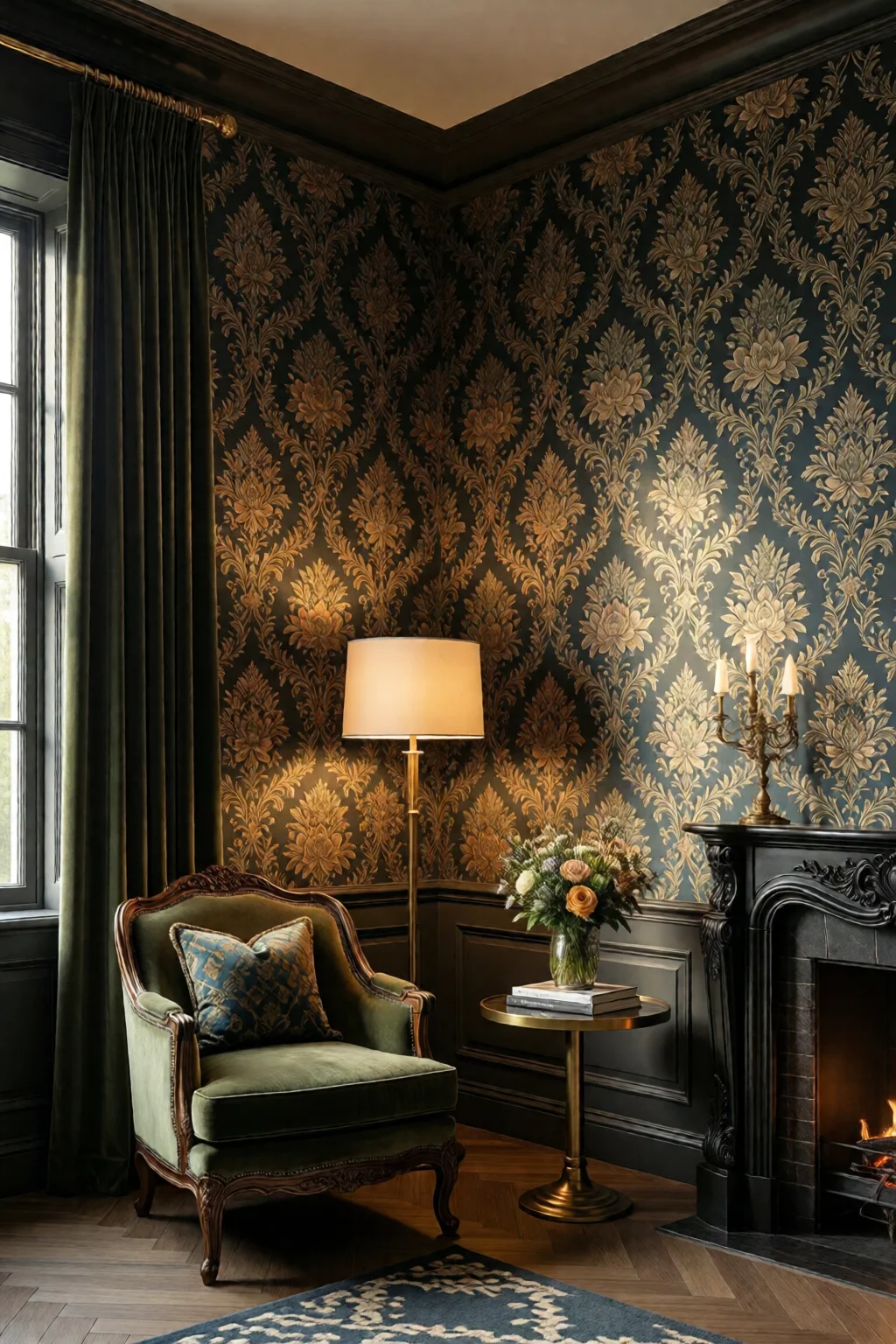 wallpaper ideas for accent walls