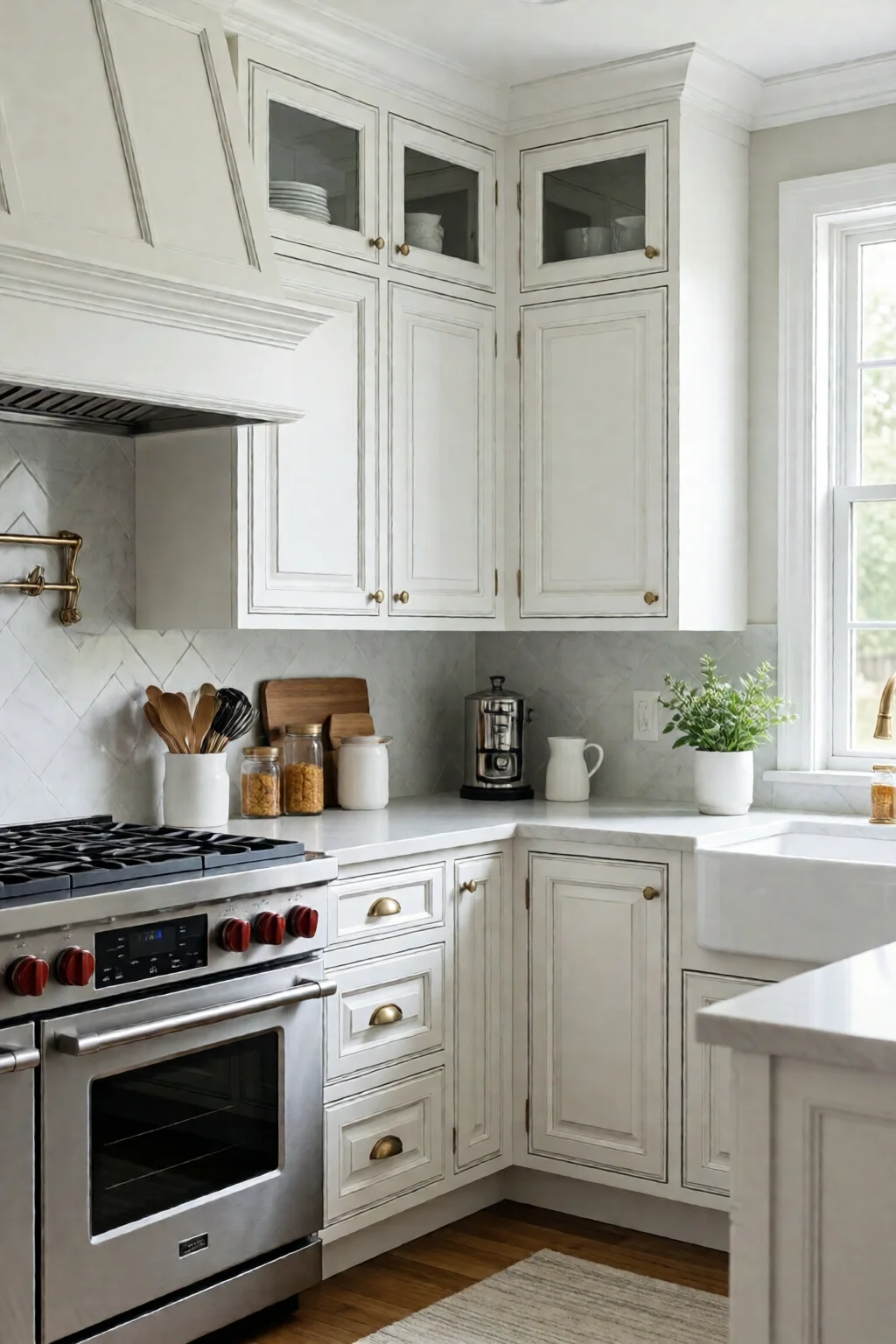 white kitchen design ideas classic clean