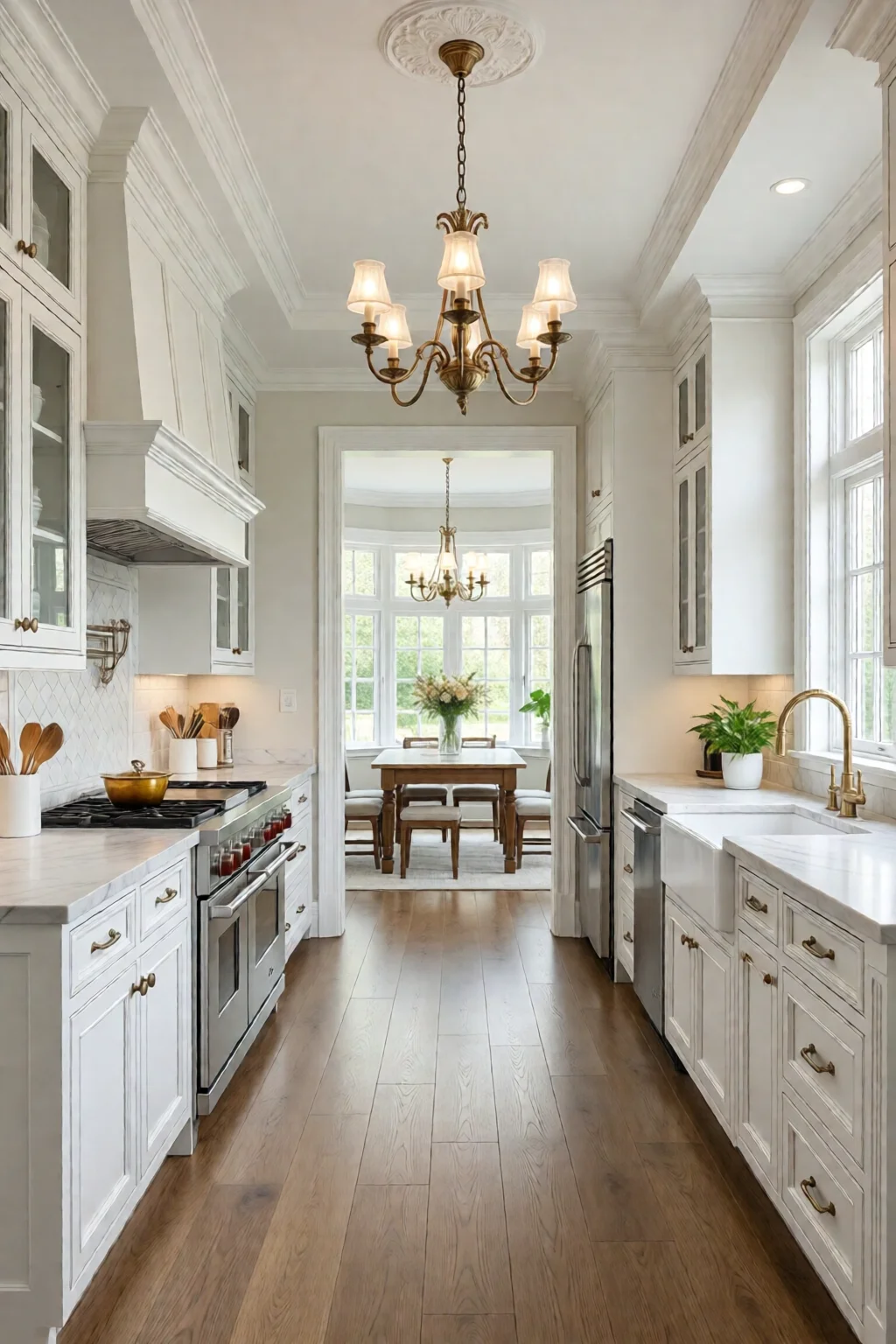 white kitchen design ideas classic clean
