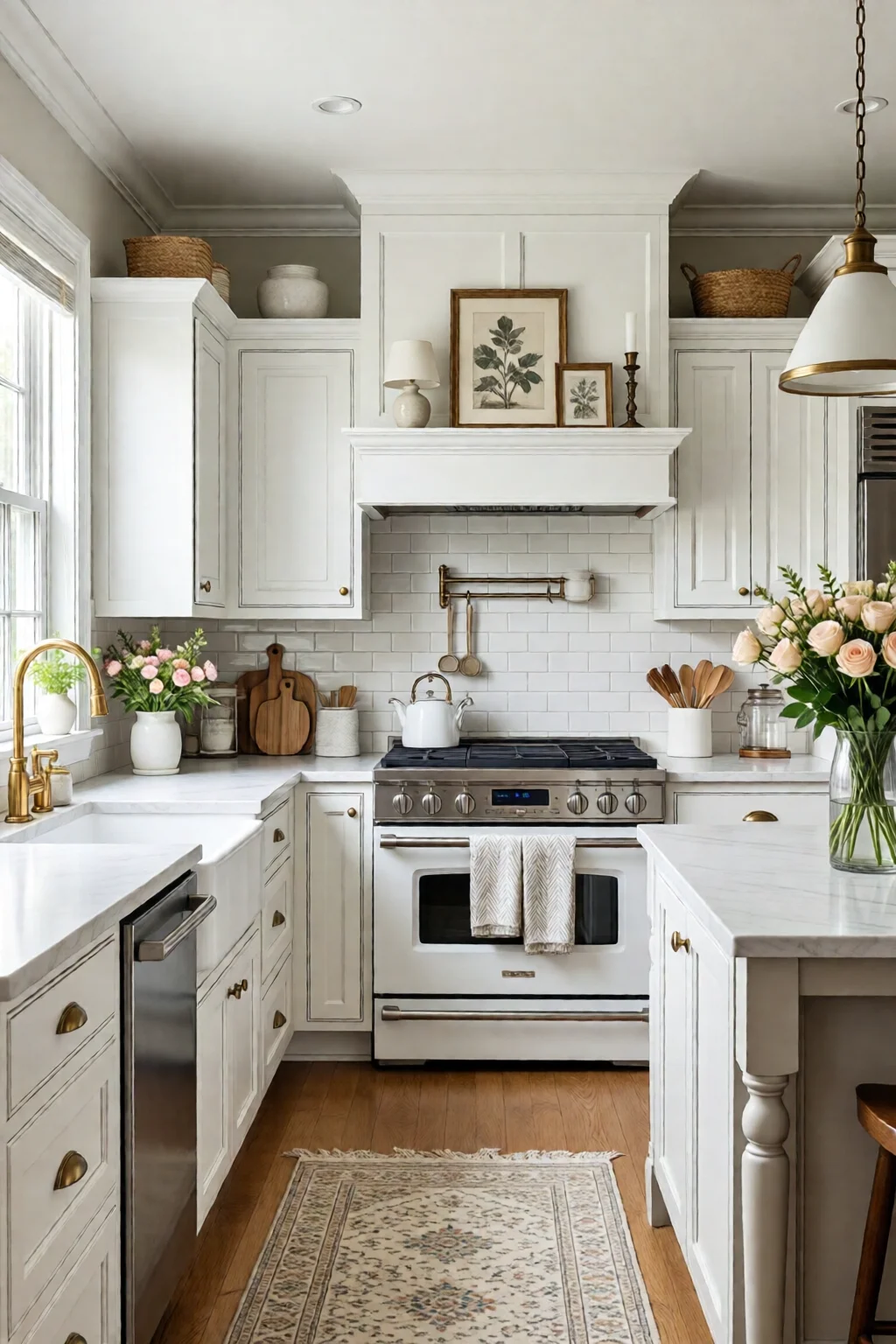 white kitchen design ideas classic clean